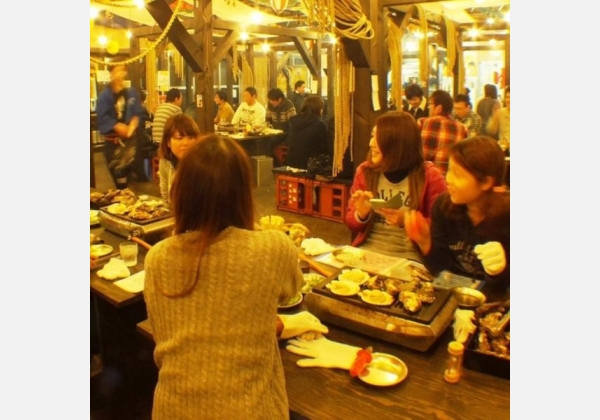 かき小屋 福山港店